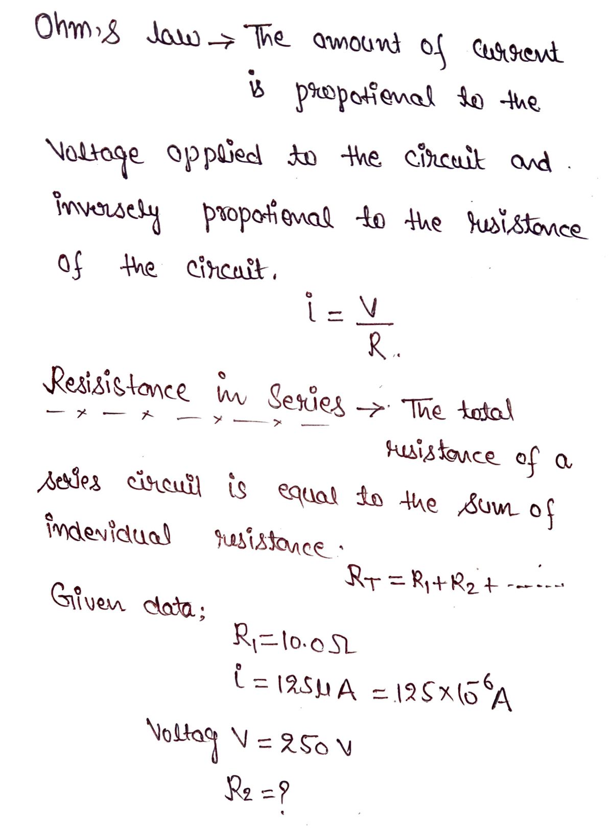 Physics homework question answer, step 1, image 1